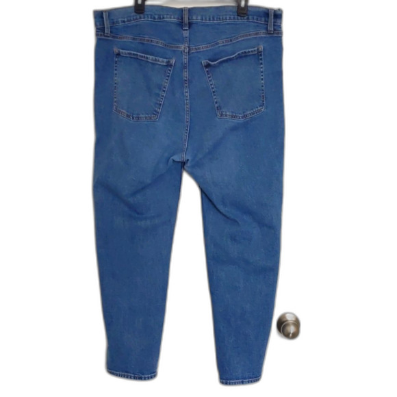 Women's Old Navy Jeans Extra High Rise, SKY-HI STRAIGHT, Size 20 - Picture 2 of 5